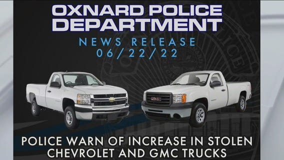 Increase in truck theft in Oxnard