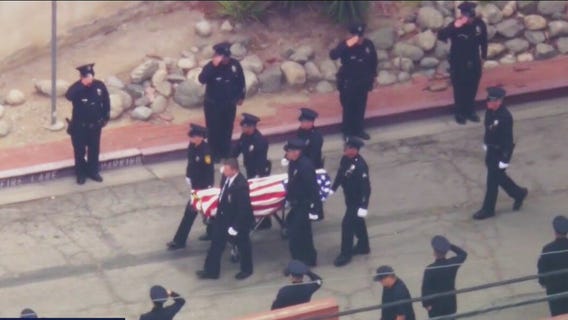 Funeral to be held for LAPD Officer Houston Tipping