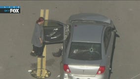 Standoff underway after police chase ends in Burbank