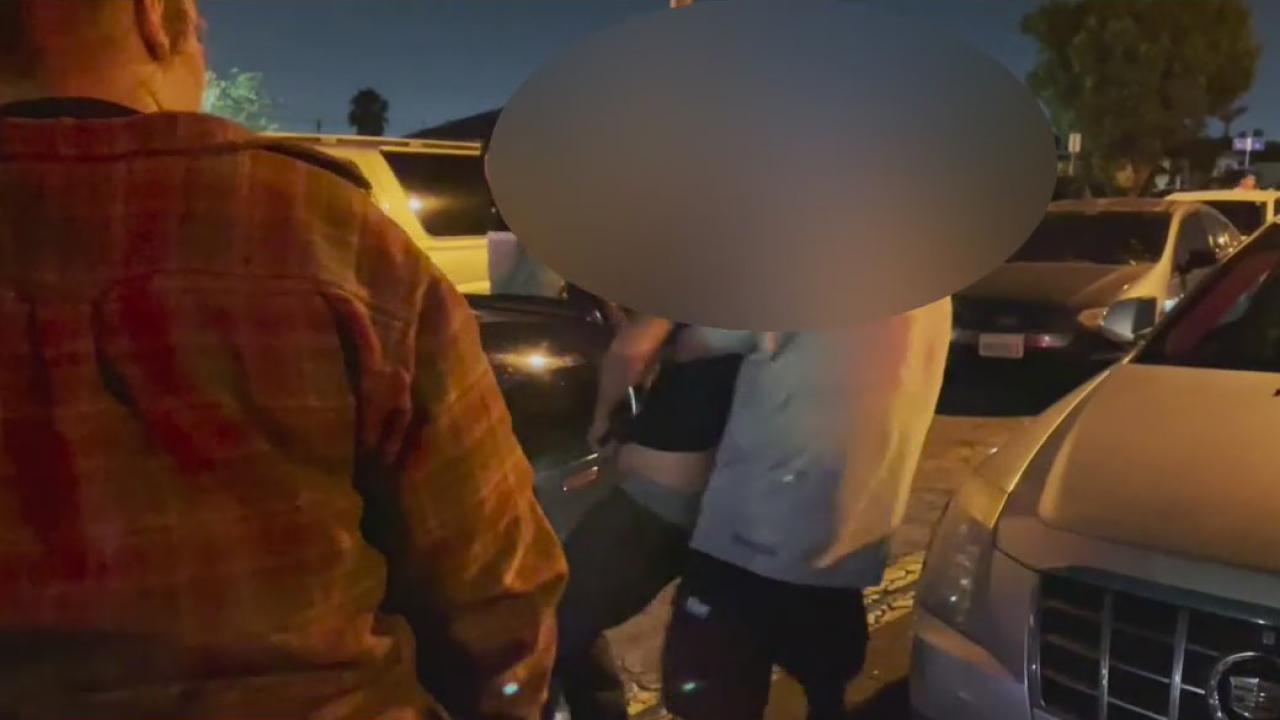 Man allegedly beaten during Willowbrook street takeover