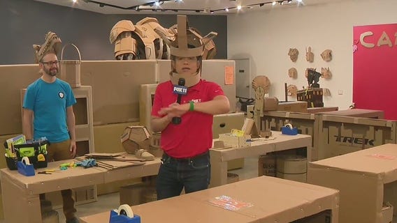 Cardboard City Museum opens in Santa Monica