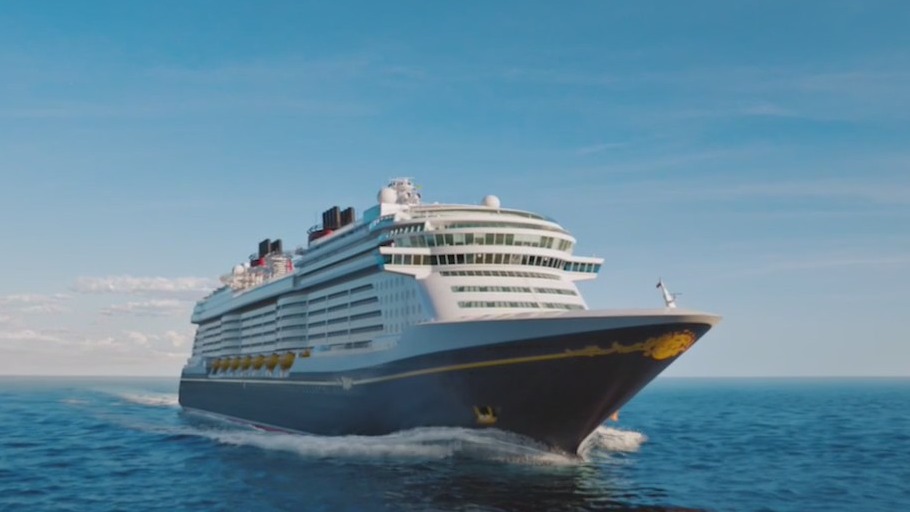 New "Disney Wish" cruise ship sets sail in Florida!