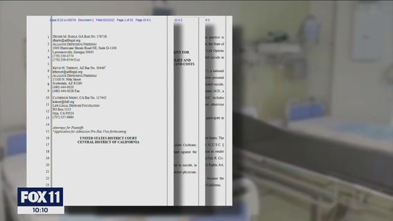 Group of doctors argue California's End of Life Option Act violates freedom of religion