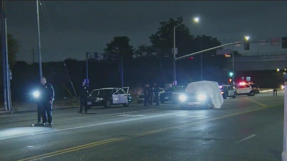 Police investigating suspected road rage shooting in South Los Angeles