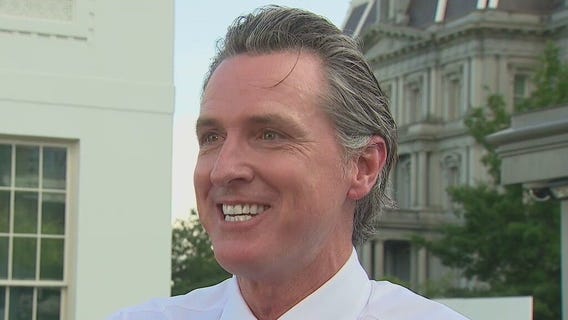 Gavin Newsom reacts to rumors of California Governor possibly running for President