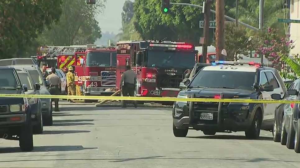 Compton standoff suspect in custody