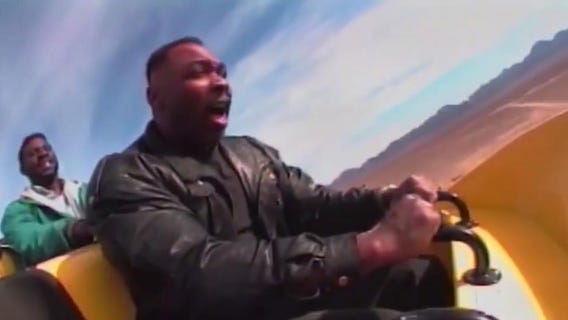 Tony McEwing loves rollercoasters