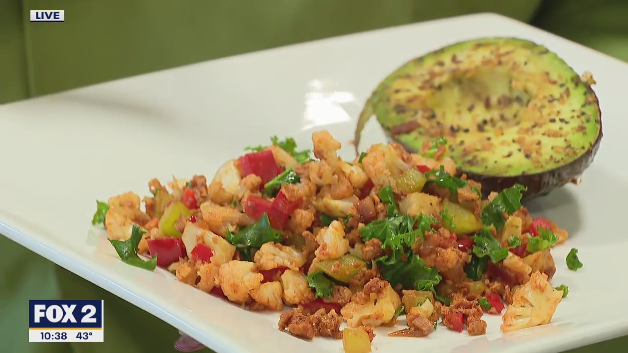 Meatless Monday: Cauliflower Hash & Sauteed