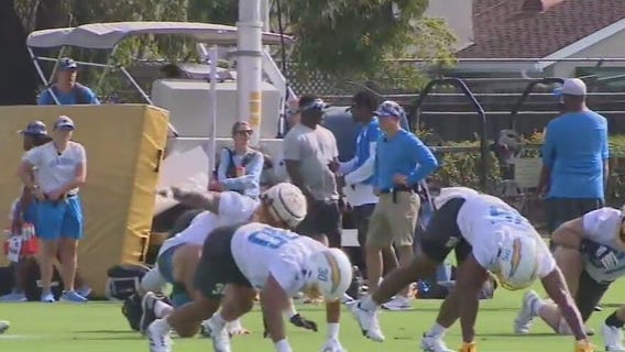 LA Chargers begin training camp in Orange County