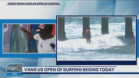 Vans US Open of Surfing continues in Huntington Beach