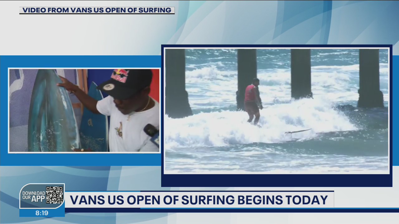 Vans US Open of Surfing continues in Huntington Beach