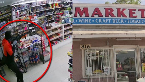 'He shot my arm off': Store owner shoots would-be robber