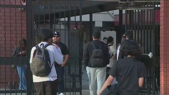 Students in San Bernardino return to school