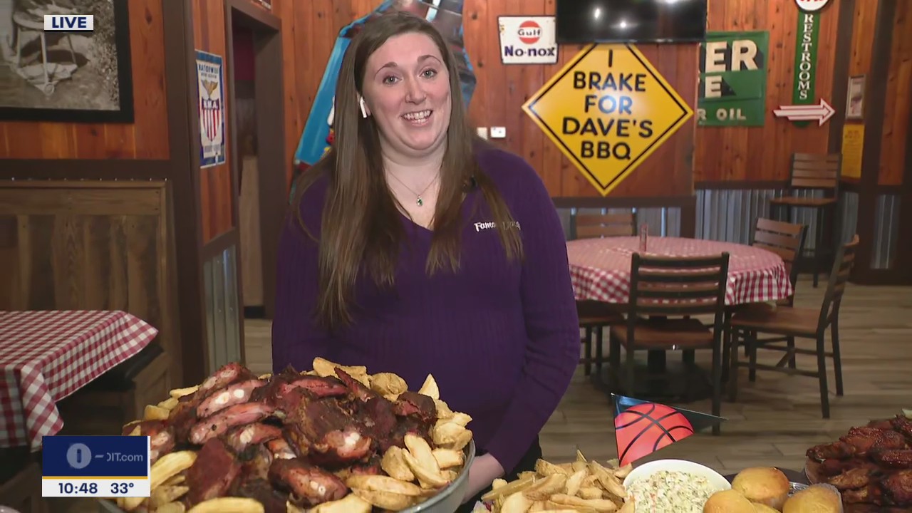 Gameday grub from Famous Dave's in Taylor