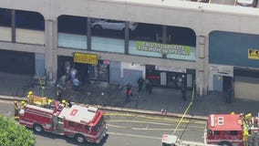 Arson investigation underway in downtown Los Angeles