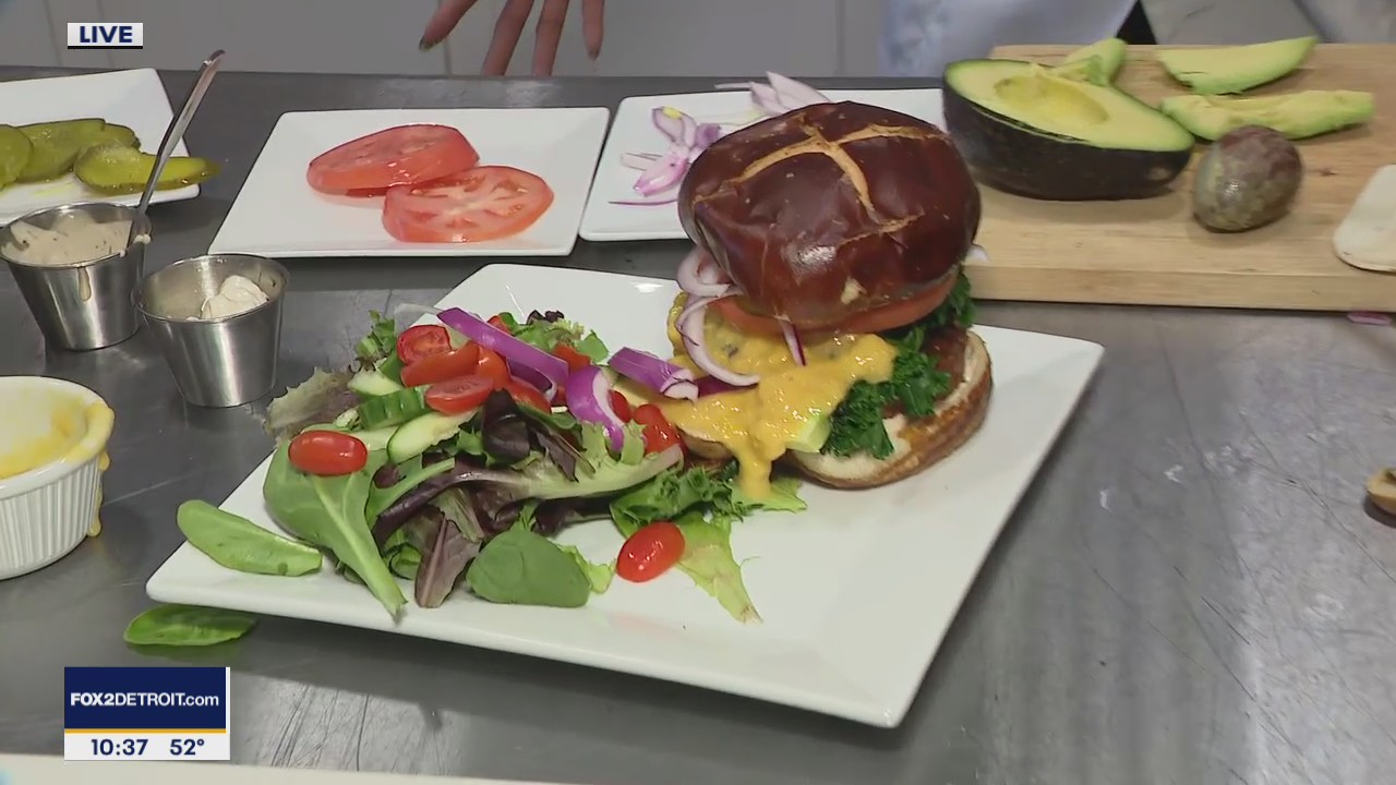 Meatless Monday: The Works Burger