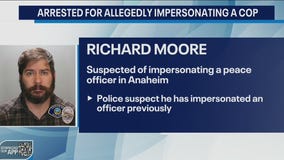 Man arrested for allegedly impersonating cop