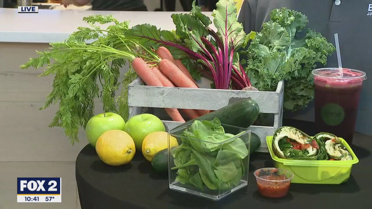 "Up-Beet" Juice from Beyond Juicery + Eatery