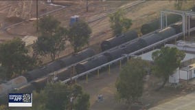 Chemical leak forces evacuations, closure of 215 Freeway in Riverside County