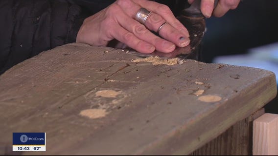 Roadside Rescue Wooden Bench Rehab