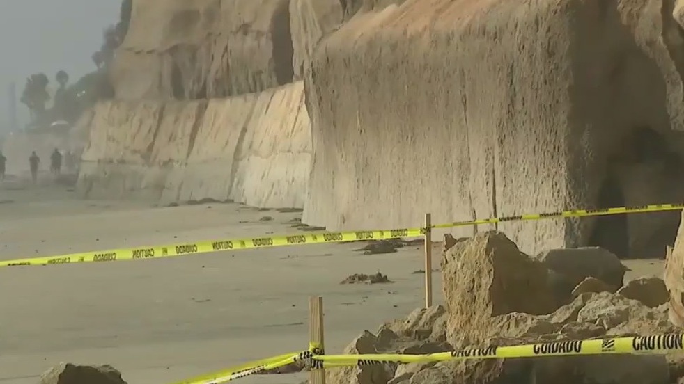 Researchers highlight California's weakest cliffs