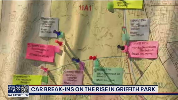 Car break-ins on the rise in Griffith Park