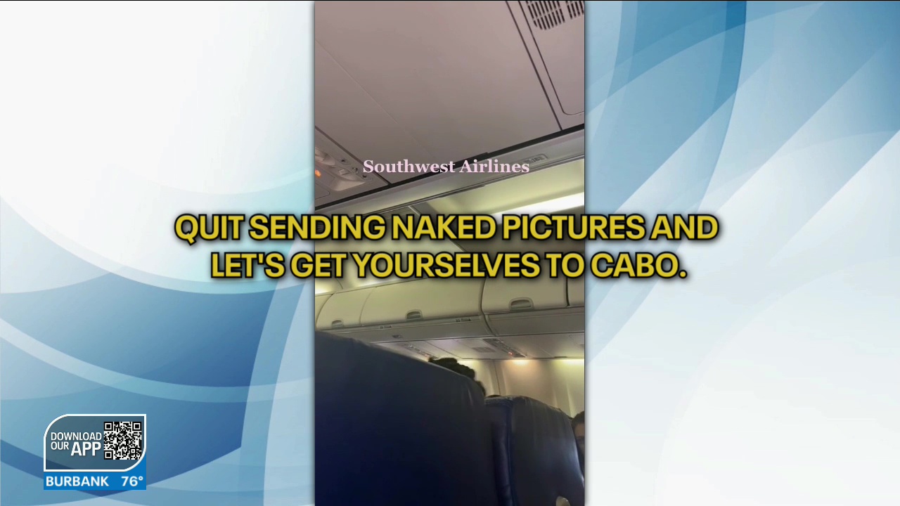 Pilot: 'Quit sending nudes!'