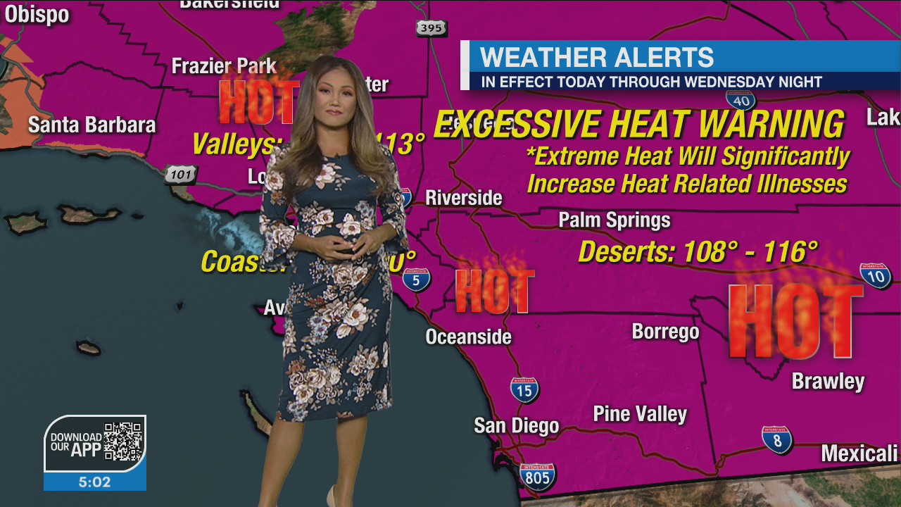 Weather Forecast for Monday, Sept. 5