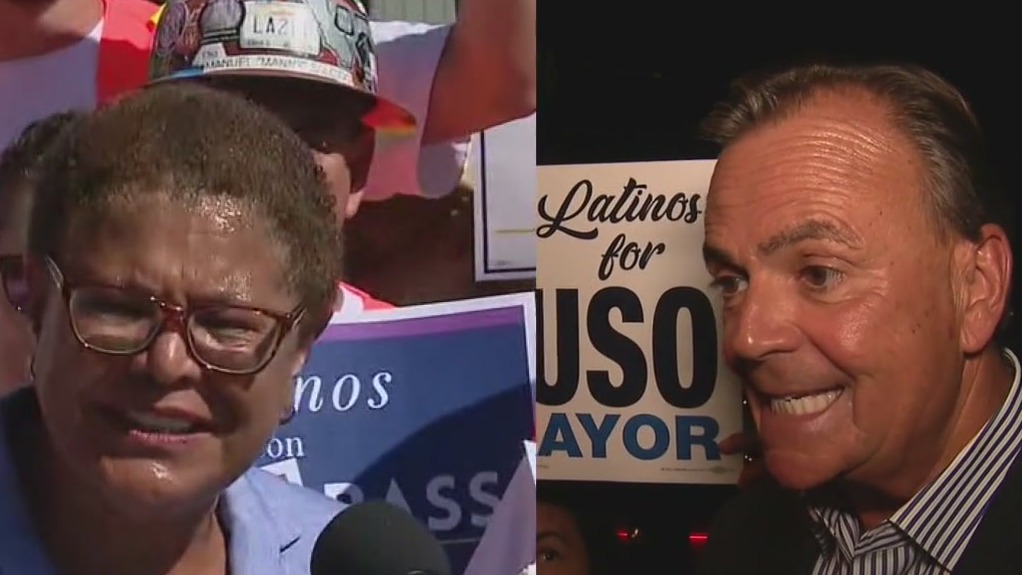 Rick Caruso reacts to guns being stolen from Karen Bass' home