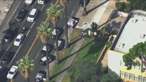 LAPD responding to reports of a shooting at Hollywood High School