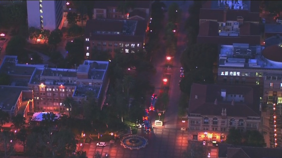 Hazmat situation underway on USC campus