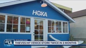 Thieves hit Venice Hoka store again