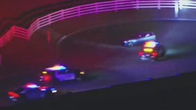 Police chase suspect evades 6 cop cars trying to corner them in Simi Valley