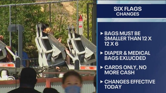 New policies go into effect at Six Flags Magic Mountain