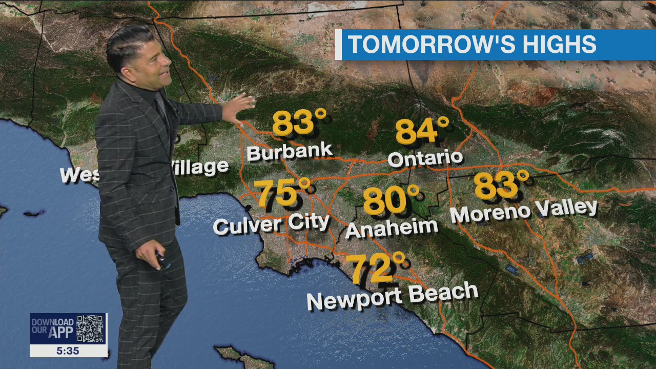 Weather forecast for Monday, Oct. 10