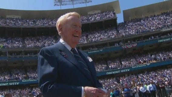 'Win for Vin': Dodgers to face Padres in Game 2 of NLDS