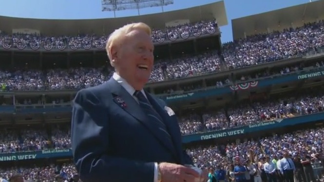 'Win for Vin': Dodgers to face Padres in Game 2 of NLDS