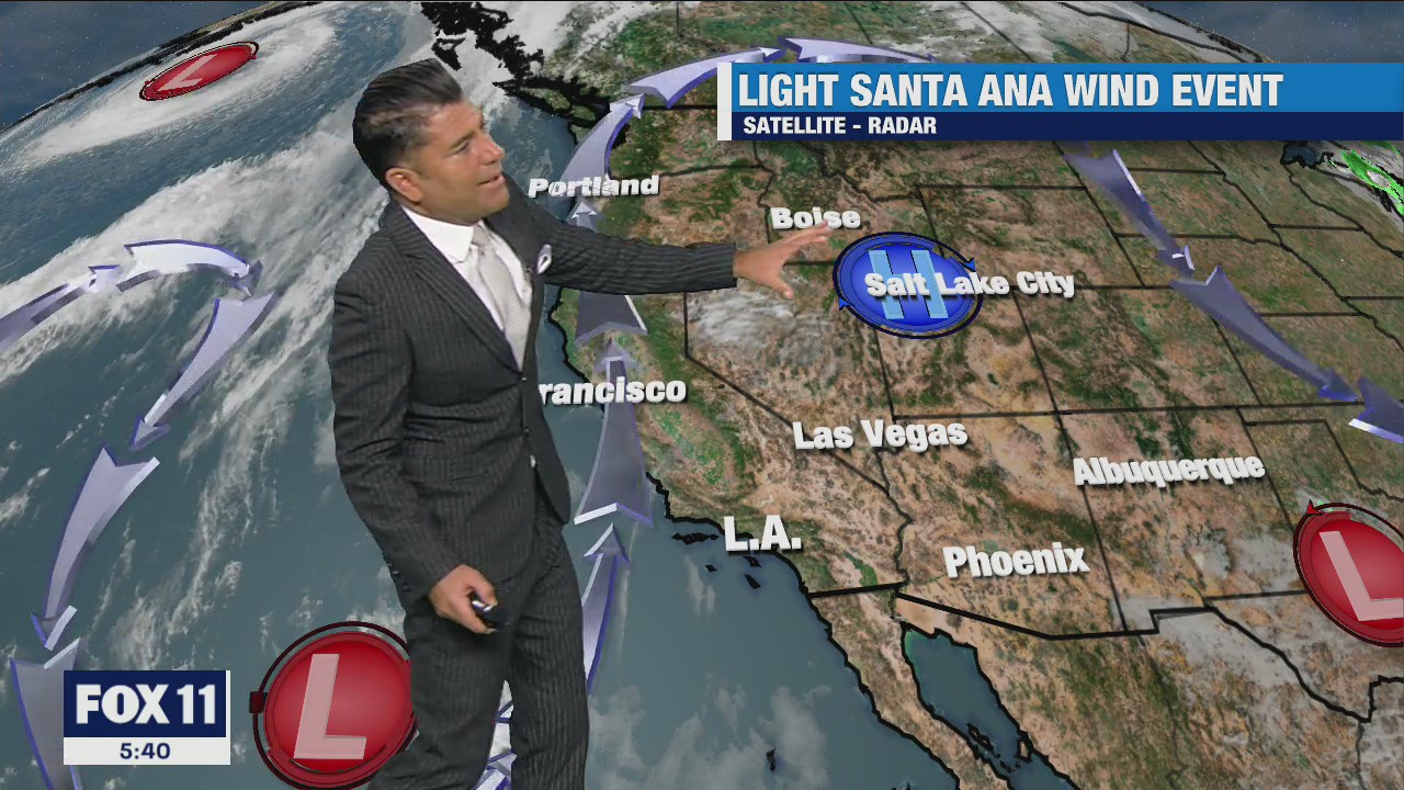 Weather forecast for Tuesday, Oct. 18