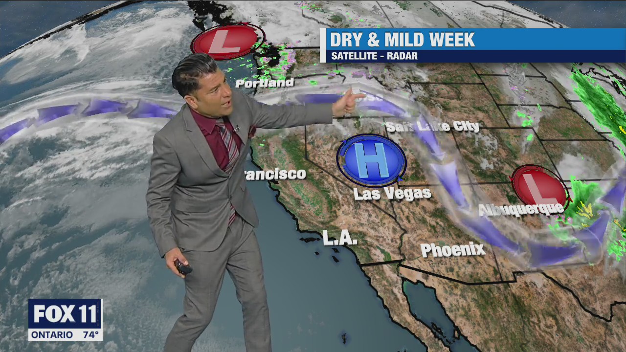 Weather forecast for Monday, Oct. 24