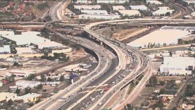 Eastbound 91 Freeway closure in Corona happening this weekend