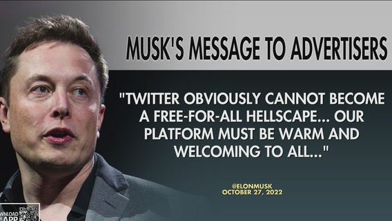Elon Musk in control of Twitter