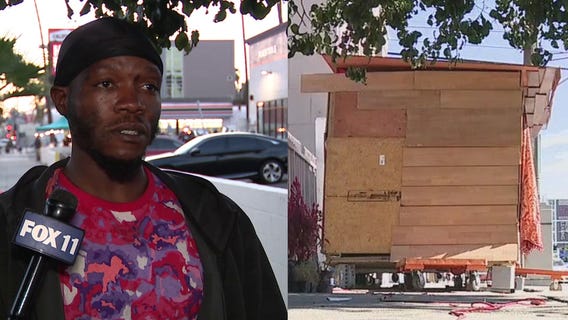Homeless man credits DIY Youtube video in building wooden house