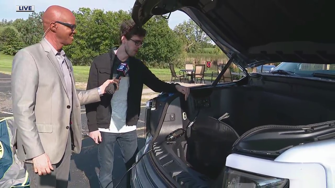 What is a 'frunk' and why does the new Ford F-150 have one?