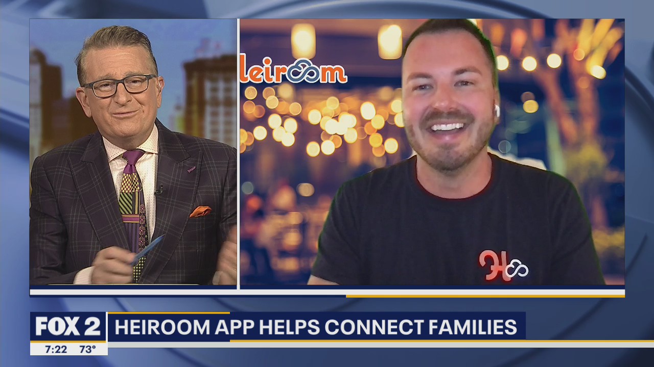 Heiroom app works to help connect families, share memories