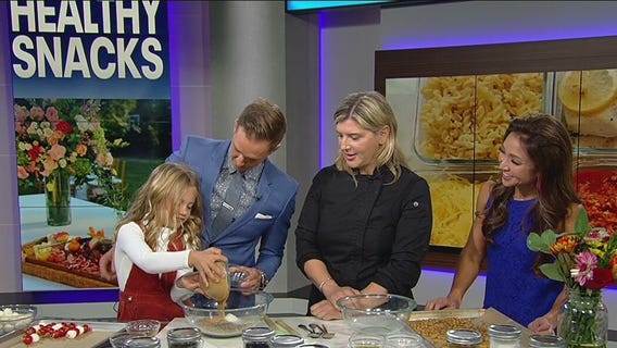 Healthy simple snacks to make with the kids