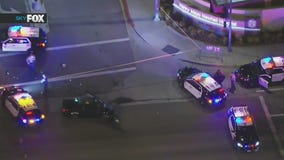 Teen gets shot, crashes car driving to hospital in Valencia area