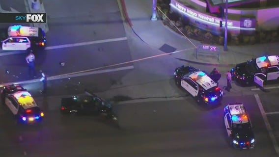 Teen gets shot, crashes car driving to hospital in Valencia area