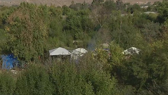 Encampment ban at Santa Ana River bottom in Riverside begins Nov. 4