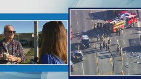 Witnesses describe horrific crash after law enforcement recruits were hit in Whittier