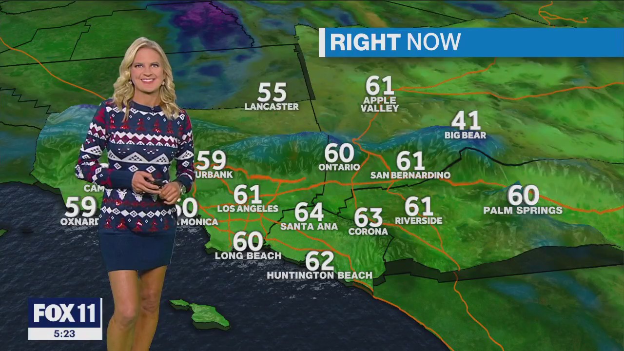 Weather forecast for Sunday, Dec. 4